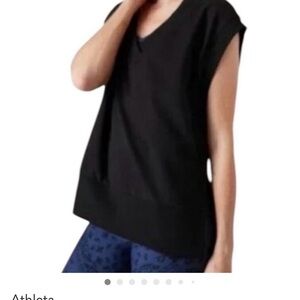 Athleta Retroterry V-Neck sleeveless tunic